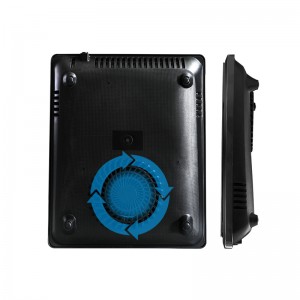 A13 Single Burner Induktion Kog Ultra-tynde induktionskoger, 8-niveau kraft og temperaturregulering med sort poleret glaspanel