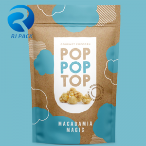 Custom Color Printing Aluminum Folie Lined Lamineret Materiale Fødevareemballage Proporn Bag