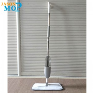 JASON 2020 Ny vandsprøjtemop med stang i rustfrit stål mikrofiber ren flad moppe