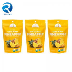 Brugerdefineret udskrivning Lamineret materiale Stå op poser til frugter