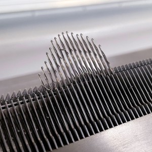 Dobbelt system automatisk sweater cardigan strikemaskine