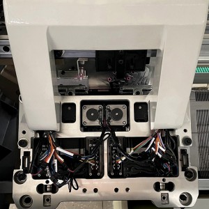 Dobbelt system automatisk sweater cardigan strikemaskine