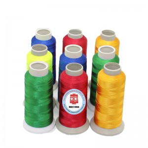 100% polyesterbroderi Sytråd