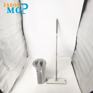 Mikrofiber våd og tør 360 Vask Flat Mop Bucket til gulv Rengøring Magic Mop
