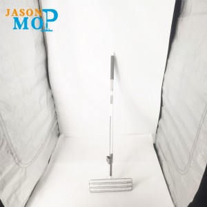 Høj kvalitet aluminium mikrofiber mop til at rengøre gulv håndfri klem flad mop