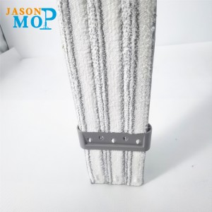 Høj kvalitet aluminium mikrofiber mop til at rengøre gulv håndfri klem flad mop