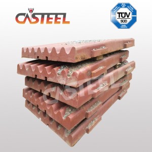 Yifan PE750x 1060 kæbe knuser dele, kæbe plade, sideplade, kiler