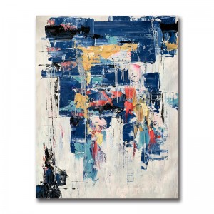 Engros moderne landskab væg indretning maleri abstrakt håndlavet olie maleri