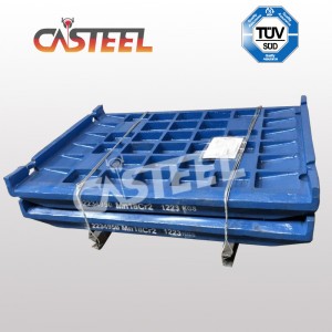 MC110 Kæbeplade Fast og sving til Kleemann Mobile Crusher