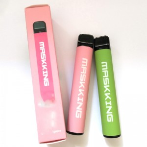 Maskking High Pro Disposable Vape E cigaretanordning RUSLAND ENGLISH VERSION 1000 PUFFS 650MAH 3.5ML FULTIDED PODS PK BANG XXL PUFF PLUS
