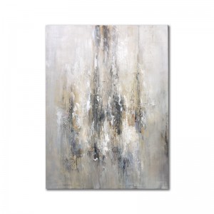 100% Dand-Painted Golden Ornate Oliemaleri på lærred Abstrakt kunst Oliemaleri Decor Maleri af Stue