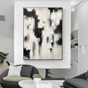 Engros hånd trukket billede vægmural forskellige stilarter af abstrakt maleri
