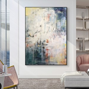 100% hånd trukket kunst olie maleri abstrakt maleri lærrednordisk stil hjem dekoration maleri