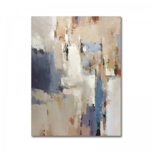 Håndmalet hjem dekoration stor størrelse væg maleri farverige abstrakt lærred kunst olie maleri