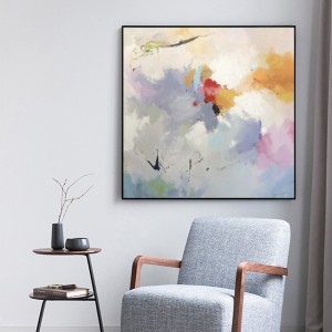 Engros høj kvalitet håndmalet oliemaleri kunstværk abstrakt oliemaleri på lærred