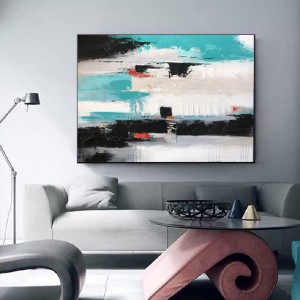 Engros Original Design Abstrakt Maleri Dekorativ Maleri Mural Håndlavet Oliemaleri