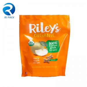 High Barrier Eco Recyclable Stand up Pouch til mad eller ikke-mademballage med lynlås