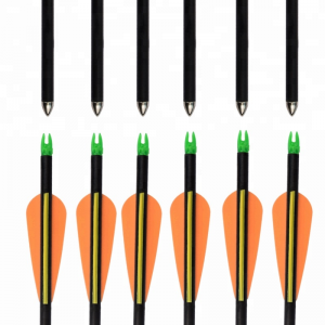 Elong Outdoor 111414 30inch ID6mm Fiberglas Shaft Arrow til Bueskydning Udendørs Sports Skydning