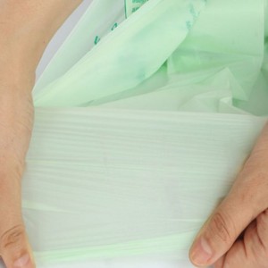 Fuldtnedbrydelig indkøbspose, miljøvenlig taske PBAT taske