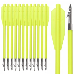 Elong Outdoor 110356-17 6.8inch Fishing Bolt Harpoon Steel Point Plastic Shaft Forcrossbow