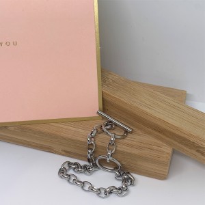 Europæisk og amerikansk rustfrit stål armbånd