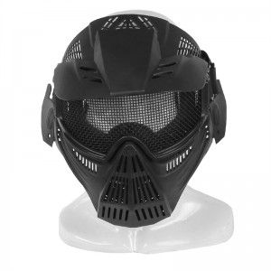 44MA07-BK Airsoft Mask Tactical Masks Full Face With Eye Protection for CS Survival Games Shooting