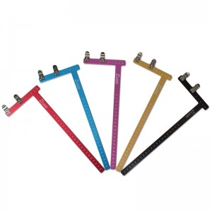 46BS02 Bow Square Bowstring Nock Points L Form Liney Bow for Recurve Bow Takedown Bow