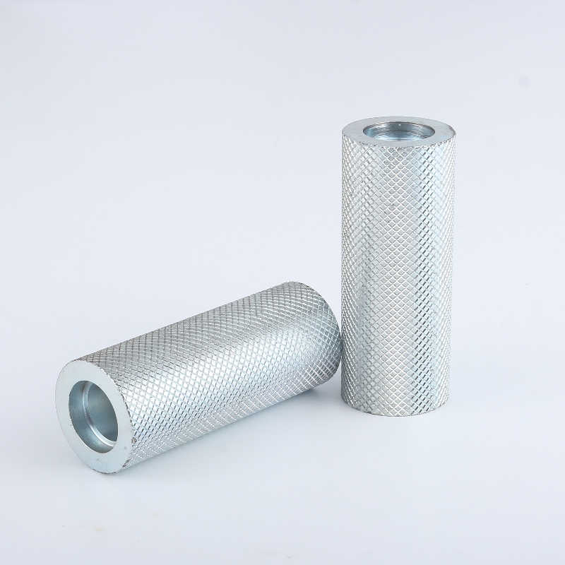 Galvaniseret enkeltakse, hvid zink,nikkelbelagt, cylindrisk pin, carbon stålpositioneringstift, galvaniseret trykakse