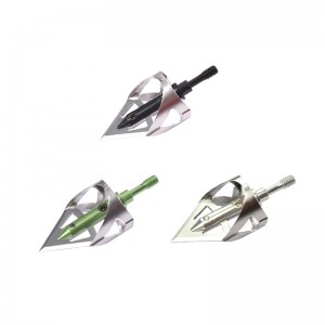Nika Bueskydning 15B025 100 Korn Broadheads Archery Crossbow Bolt Hunting Crossbow Arrow Tips Hunt