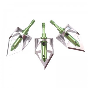 Nika Bueskydning 15B025 100 Korn Broadheads Archery Crossbow Bolt Hunting Crossbow Arrow Tips Hunt