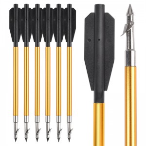 Elong Outdoor 110357-01 6.8inch Aluminum Fishing Bolt Harpoon Steel Point for Crossbow