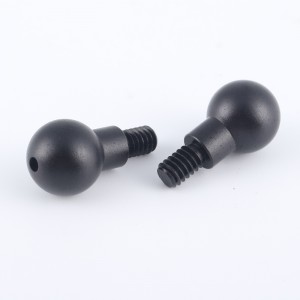 Høj præcision messing rustfrit stål aluminium CNC drejekomponenter til klemmontering