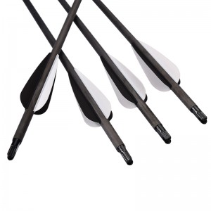 Elong Outdoor 110015-TAC ID7.62MM Carbon Fiber Arrow Bueskydning Skydespraksis
