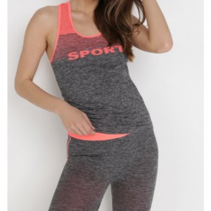 Sort og orange tracksuit