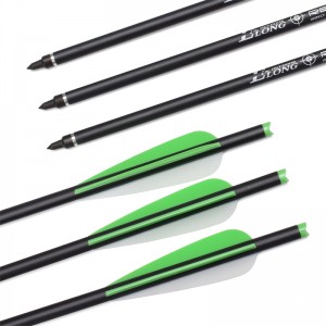 Elong Outdoor 116049-04 ID7.62mm 20inch Rollfiberglass Bolt Bueskydning Skydsbo Bolte