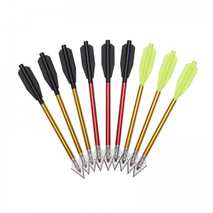 Elong Outdoor 118643 16cm Aluminium Bolt Blade Broadhead til Crossbow Archery Hunting