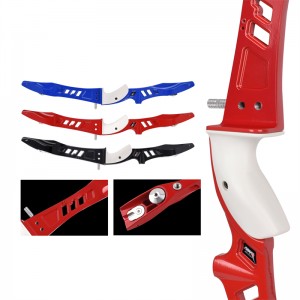 Nika Archery 220095 25inch ILF RH Recurve Bow Riser til udendørs bueskydning