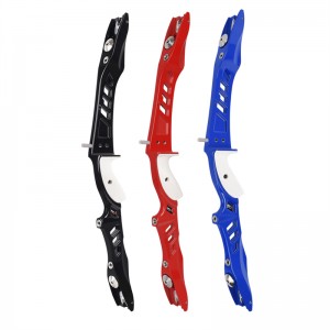 Nika Archery 220095 25inch ILF RH Recurve Bow Riser til udendørs bueskydning