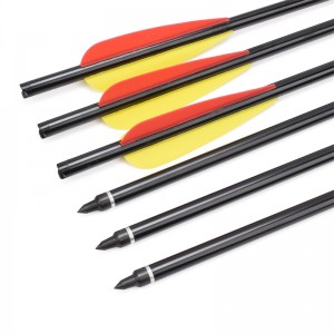 Elong Outdoor 116058-01 OD8.8mm 16inch Aluminum Bolt TPU Vinges Archery Crossbow Hunting ved hjælp af