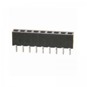 2.0mm 2p ~ 40p Single Row Kvinde Header Socket Connector