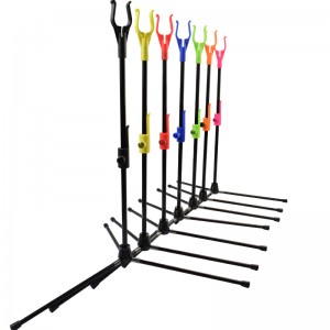 Nika Bueskydning 46st01 250gram Bærbar justerbar bue Stand til bueskydning Recurve Bow Shooting