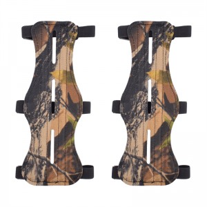 Elong Outdoor 44ag01 8.5inch ARM Guard Justerbar Double-Faced Archery Fore Arm Protection