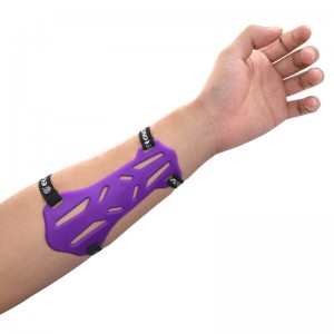 Elong Outdoor 44ag03 arm Guard blød gummi dobbelt-faced ved hjælp af bueskydning pile Shooting plast beskyttelse