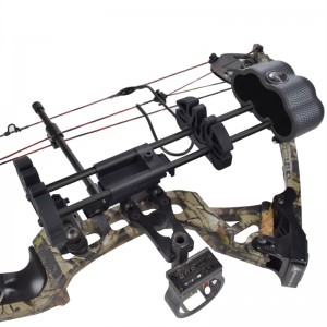 Nika Bueskydning 430007 Bueskydning Tilbehør 5 Pile Simple Quiver til jagt tværbue og sammensatte bue