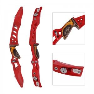 Nika Bueskydning 220010 ET-3 21INCH RH ILF RECURVE RISER FOR RECURVE BOW Outdoor Target Shooting