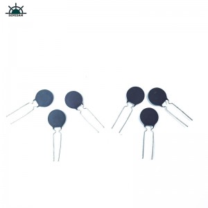 Kina ODM OEM Long Lead Black 30 Ohm 30D15 Diameter 15mm Modstande Power NTC Termistor