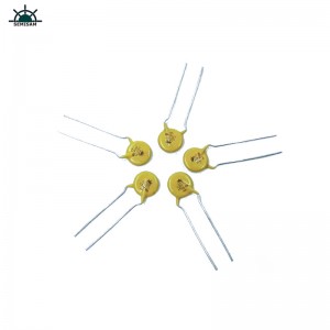 Producentresistør Leverandør Gul Silicium 10D271 Diameter 10mm Metal Oxid MOV Variør til afbrydelse af strømforsyningen