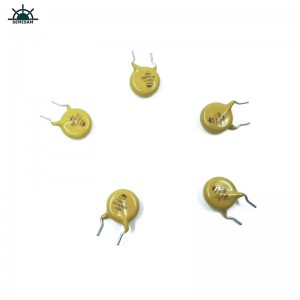 Kina Original Producent Passive Elektronik Komponenter, Gul MOV 10MM HVR10D511K ZINC OXIDE VARANTOR