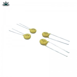 Kina ODM Electronics-komponenter, Gul MOV 10mm 10D561 560V ZINC OXIDE VARISTOR (MOVMETAL OXIDE VARISTOR)