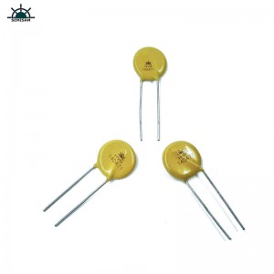 Kina Elektronik Komponenter, Gul MOV 14MM 14D471 470V Varistor ZOV Instestrial Varistor